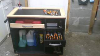 MOV 2840 amenagement de garage en atelier de bricolage 1 [upl. by Htebasil898]