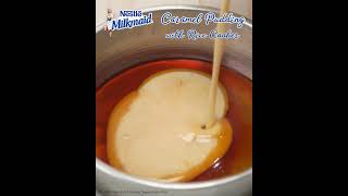 MILKMAID Caramel Pudding with Rice Cooker [upl. by Adelheid964]