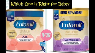 Enfamil AR or Enfamil Gentlease Which One is Right for Your Baby [upl. by Dewitt]