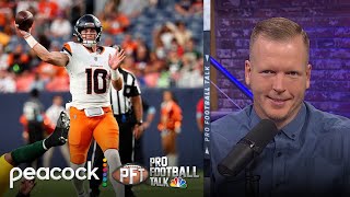 Bo Nix shows ‘poise’ in Denver Broncos second preseason game  Pro Football Talk  NFL on NBC [upl. by Akimal293]