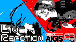 Persona 3 Reload Episode Aigis The Answer live reaction [upl. by Allecnirp]