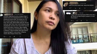 Wala kang karapatan sumaya REACTING TO COMMENTS BAT NAG LAKAD SI DWAINE PA LAGUNA  Shanta Woolley [upl. by Blinny]