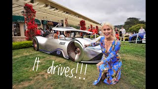 Driving The Most Insane Concept Car  MercedesBenz EQ Silver Arrow [upl. by Neitsabes46]