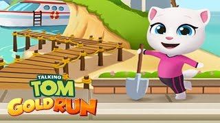 Talking Tom Gold Run  თამაში 2 [upl. by Arondell]