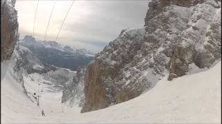 Monte Cristallo ski Dolomity 2013 [upl. by Seavey]