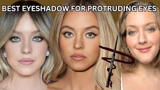 BEST EYESHADOW FOR PROTRUDING EYES [upl. by Noyek]