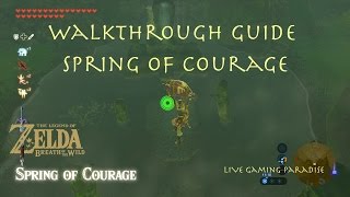 Breath of the Wild  Spring of Courage  Shae Katha Shrine Guide [upl. by Ylehsa]