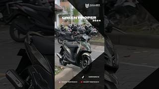 Green apa nih modifer  Mio Sporty Modifikasi gallerymodifikasi miosporty [upl. by Lednik]