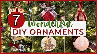 AMAZING DIY ORNAMENTS THAT ACTUALLY LOOK HIGH END  NEW CHRISTMAS DIYS [upl. by Shue800]