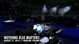 Metallica Nothing Else Matters Warsaw Poland  August 21 2019 [upl. by Atlante]