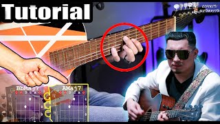 Piel De Seda  Esteban Gabriel  COMO tocar en GUITARRA  TUTORIAL Acordes [upl. by Lledner]