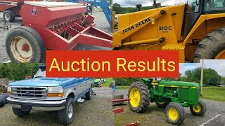 Auction Results [upl. by O'Driscoll]