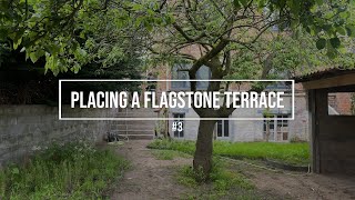 3 placing a flagstone terrace [upl. by Samson]