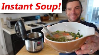 Instant Pot Chicken Soup  Why You Need To Make This [upl. by Akinwahs]