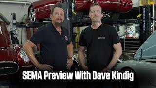 SEMA 2024 Preview with Dave Kindig Custom Builds Revealed [upl. by Llebpmac]