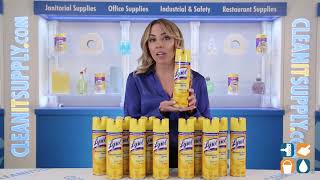 Lysol Disinfectant Spray Original Scent 12 Cans [upl. by Bodi542]