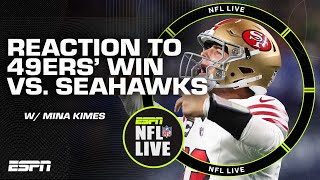 The 49ers beat the Seahawks the SAME WAY they always have  Mina Kimes  NFL Live [upl. by Woodward]