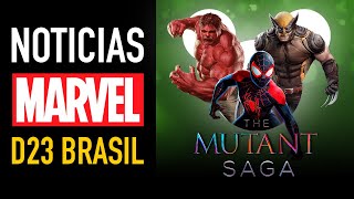 MUTANT SAGA Miles en el UCM Captain America 4 trailer I NOTICIAS D23 Brasil  The Top Comics [upl. by Hpseoj]