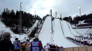 Last jump in career of Janne Ahonen  117m Lahti 13032011 [upl. by Ause246]