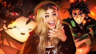 DEMON SLAYER SEASON 4 OPENING IS AMAZING 🔥 REACTION [upl. by Pomona]