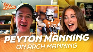 Peyton Manning Sets the Record Straight About Coaching Arch Manning 😂 [upl. by Kcerb741]