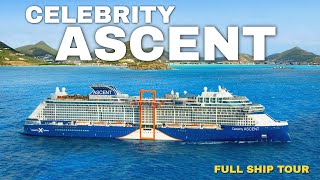 Celebrity Ascent  NEW SHIP Walkthrough Ship Tour amp Review 4K  Celebrity Cruises [upl. by Aimej660]