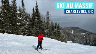 VLOG DE SKI AU MASSIF DE CHARLEVOIX [upl. by Uel]