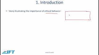 Level I CFA Ethics Ethics and Trust in the Investment ProfessionLecture 1 [upl. by Robson261]