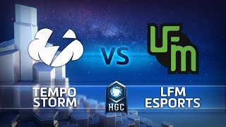 HGC 2018 NA – Phase 1 Week 6  Tempo Storm vs LFM Esports  Game 1 [upl. by Marcelo]