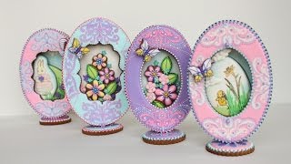 How to Make 3D Fabergé Egg Cookies [upl. by Fredette]