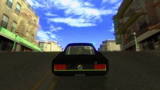 GTA SA Ford Mustang RTRX and Sound Modavi [upl. by Hulbig]