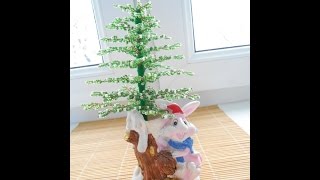 Бисероплетение  Елка  Beading  Christmas Tree [upl. by Rodmun]