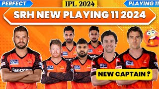 AFTER AUCTION 😱 SRH NEW SQUAD 2024  IPL 2024 SRH STRONGEST PLAYING 11 2024  Sunrisers Hyderabad [upl. by Nire]