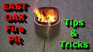 EAST OAK Fire Pit  Tips amp Tricks  Do It The Easy Way [upl. by Lleunamme]