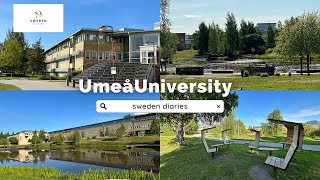 University of Sweden  Umeå university tour  sweden diaries [upl. by Nawiat]