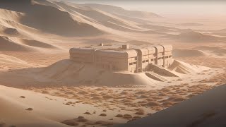 Dune of Despair SCP Research Center  Dystopian Dark Ambient Journey  Post Apocalyptic Ambience [upl. by Meehsar475]