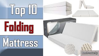 ✅ 10 Best Folding Mattress New Model 2022 [upl. by Cottle]