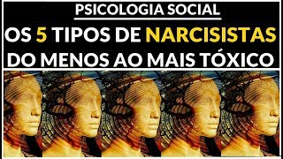 OS 5 TIPOS DE NARCISISTAS  PSICOLOGIA SOCIAL [upl. by Mort]