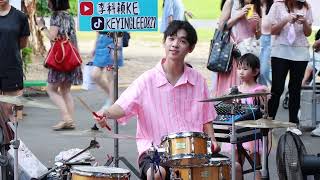 20240908 田馥甄Hebe小幸運 DRUM COVER BY李科穎keyinglee [upl. by Ijan]