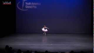 La Sylphide ballet school  Ana Bodea Flames of Paris  YAGP Brussels 2013 [upl. by Ellezaj]