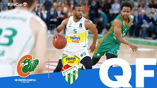 Bursaspor stuns Cedevita  Quarterfinals Highlights  7DAYS EuroCup [upl. by Amron]