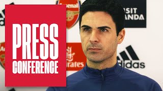 Red cards Martinelli Everton amp one year anniversary as manager  Mikel Arteta  Press Conference [upl. by Aizan]