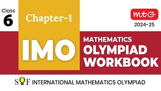 IMO International Maths Olympiad  Class  6  Chapter 1  Knowing Our Number  2024  2025 [upl. by Daron]