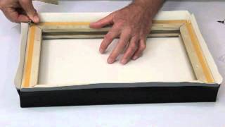 WrapTek Stretcher Bars Complete Demonstration [upl. by Leiser]