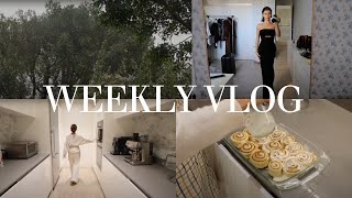 a cozy rainy vlog l a lot of cooking baking fashion etc [upl. by Aehsal]