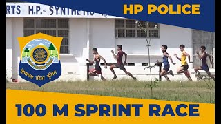 HP police bharti 100 Meter sprint forestguard sprint 100meter [upl. by Frost]