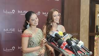 Helly Shah amp Tanya Sharma Full Exclusive Interview At Advik Mahajan Grand Birthday Celebration Party [upl. by Alick872]