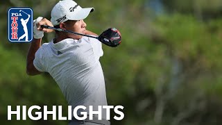 Collin Morikawa shoots 9under 64  Round 1  Sentry  2023 [upl. by Gnep]