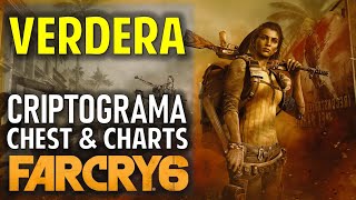 Verdera Criptograma Chest amp Charts Locations  Lozania Madrugada  FAR CRY 6 Collectibles [upl. by Lenad]