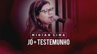 Jó  Midian Lima Testemunho  Ministração 2018 [upl. by Ulrike]